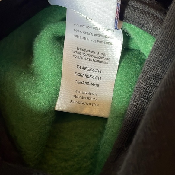 NFL New York Jets Girls' Fleece Hooded Sweatshirt - Picture 5 of 6